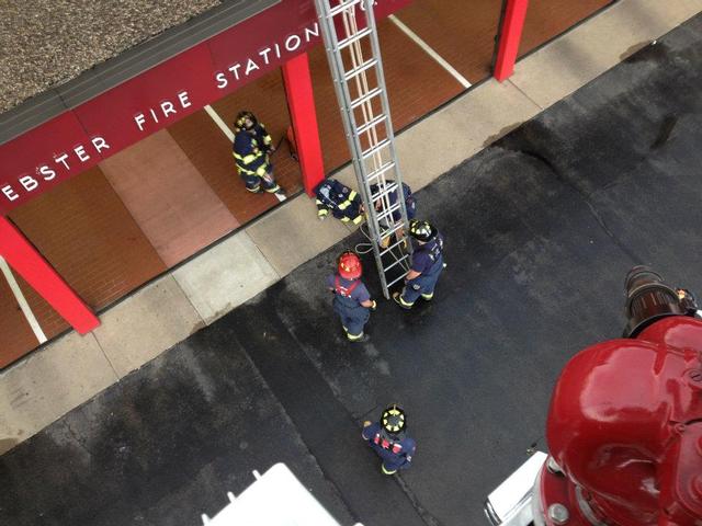 Ladder training at Station 1